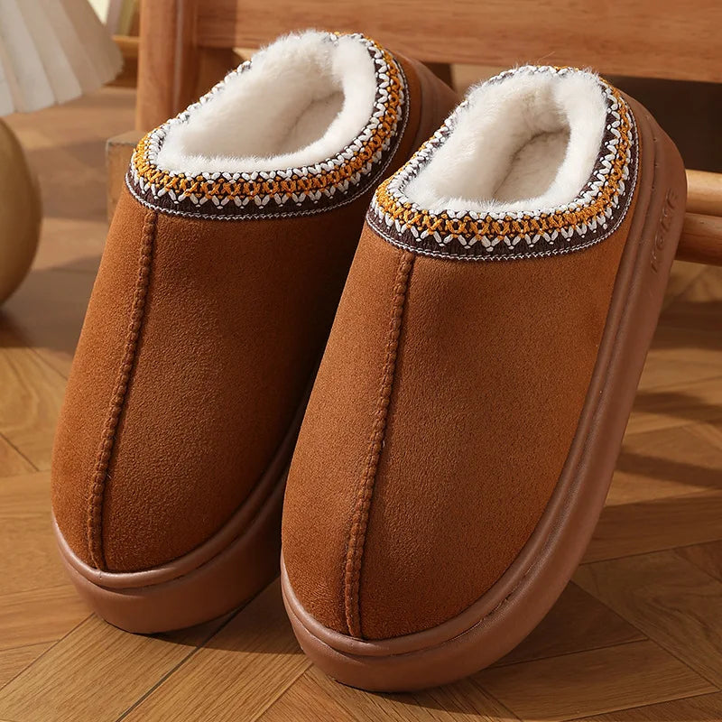 New Fashion Fluffy Platform Slippers for Women