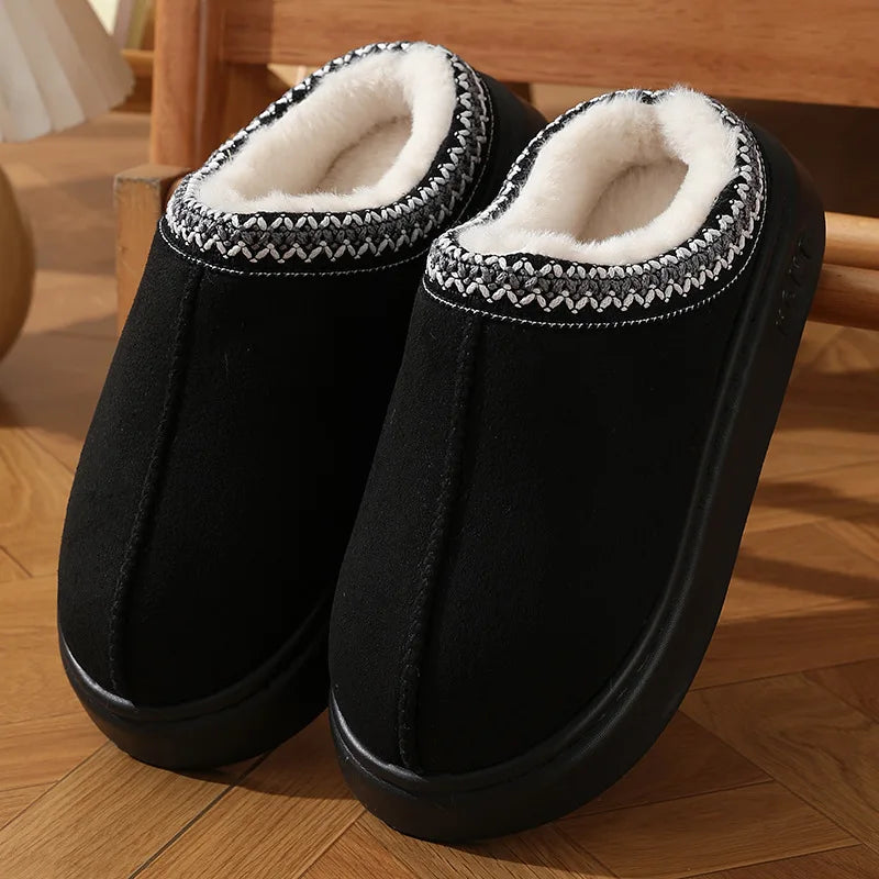 New Fashion Fluffy Platform Slippers for Women